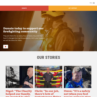 The Fire Fighters Charity - Changing The Lives Of Our Fire Fighting Heroes!