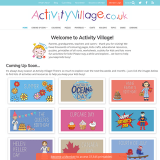 A complete backup of https://activityvillage.co.uk