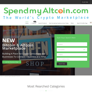 A complete backup of https://spendmyaltcoin.com