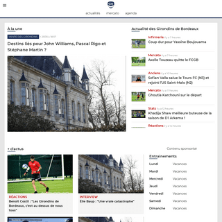 A complete backup of https://girondins33.com