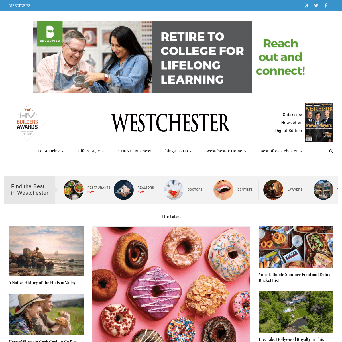 A complete backup of https://westchestermagazine.com