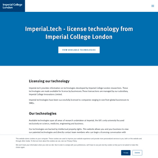 A complete backup of https://imperialinnovations.co.uk