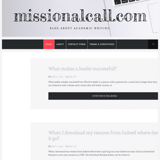 A complete backup of https://missionalcall.com