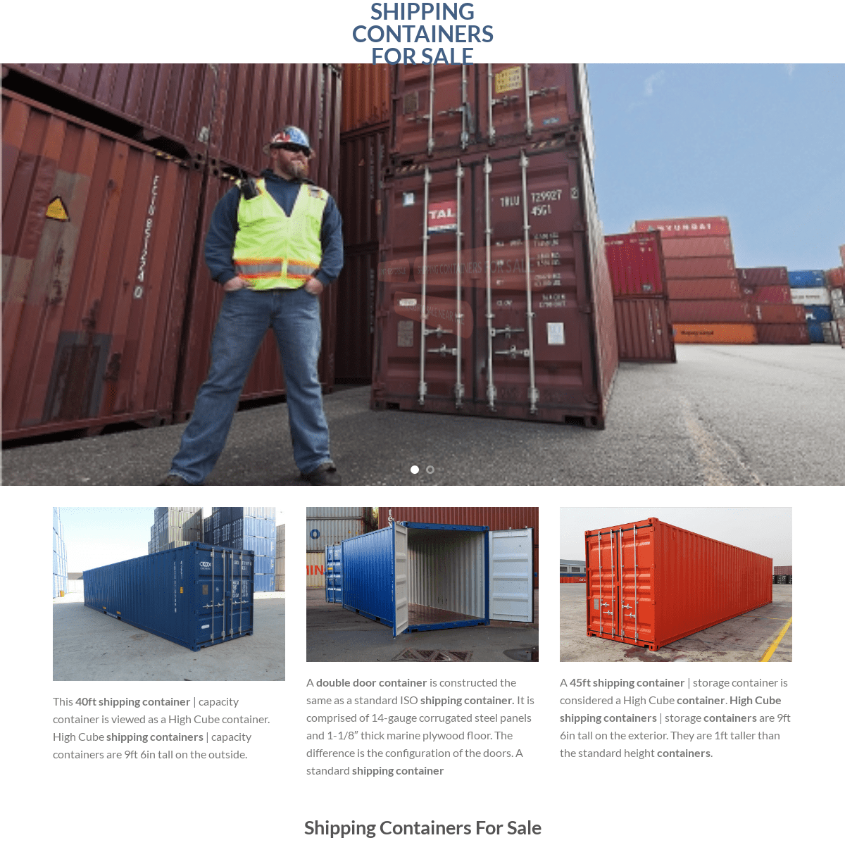 A complete backup of https://allshippingcontainersforsale.com