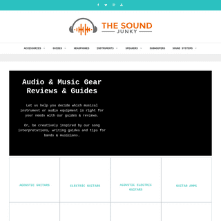 A complete backup of https://thesoundjunky.com