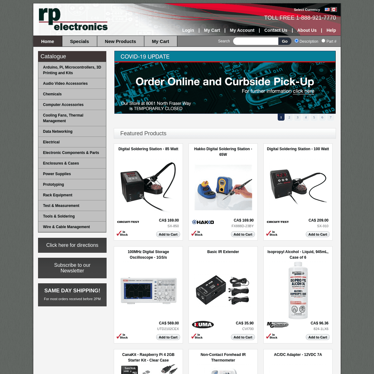 A complete backup of https://rpelectronics.com