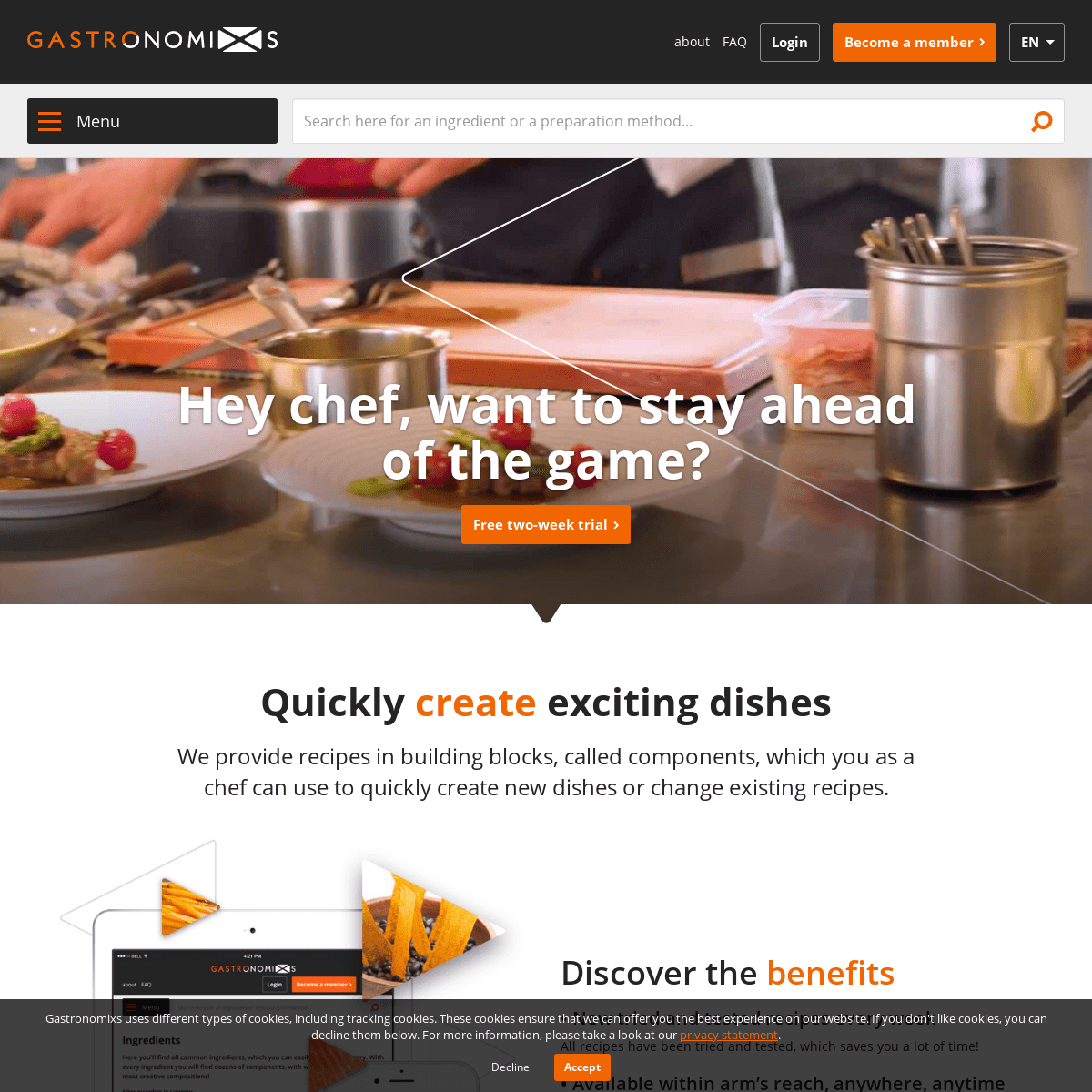 Homepage - Gastronomixs
