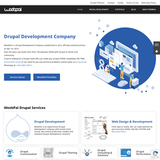 WeebPal is a Drupal Development Company - WeebPal