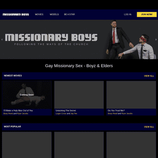 Missionary Boys - Gay Missionaries Become Men - MissionaryBoys.com