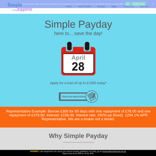 A complete backup of https://simplepayday.co.uk