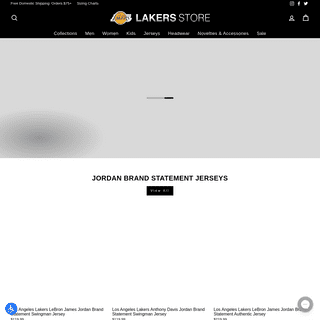 A complete backup of https://lakersstore.com