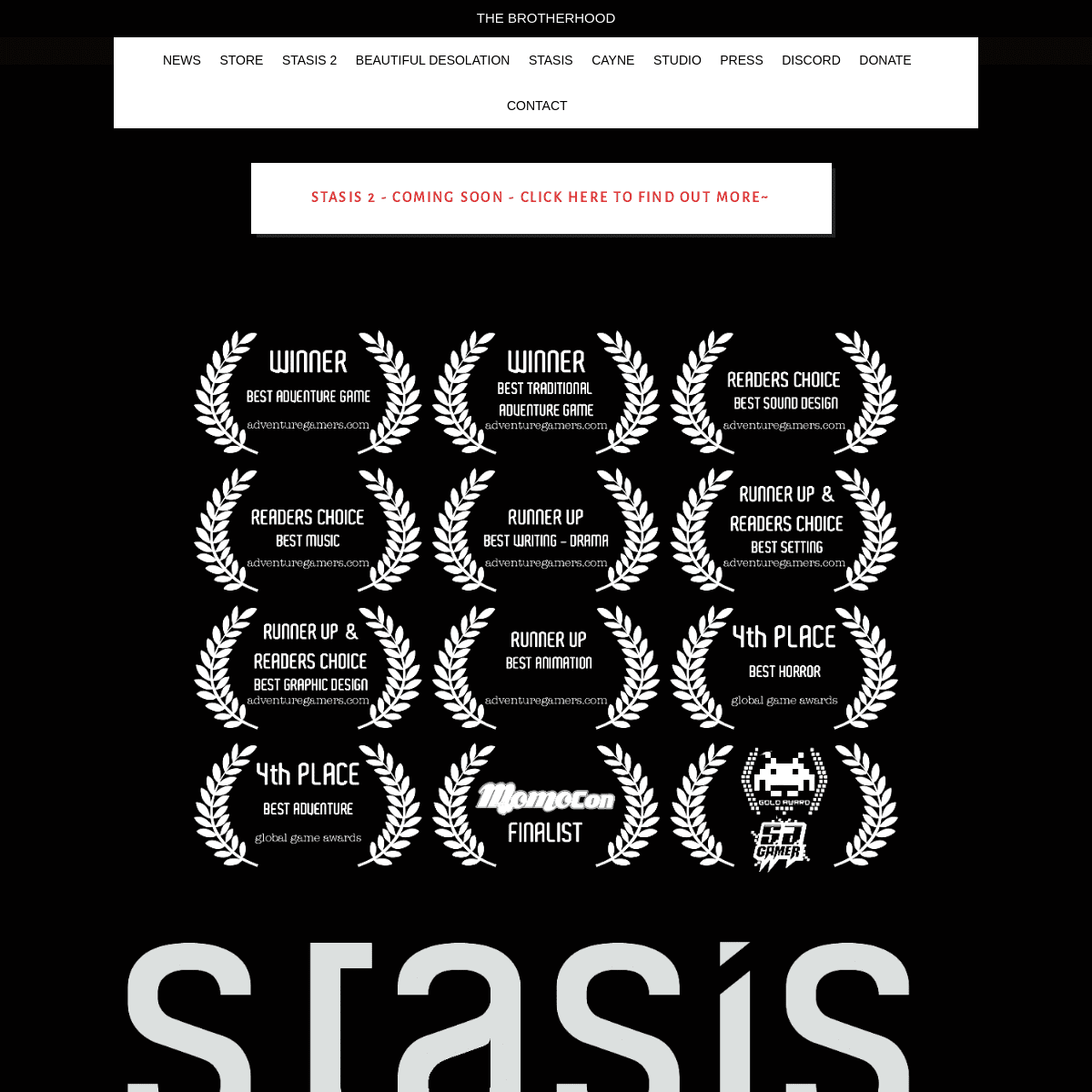 A complete backup of https://stasisgame.com