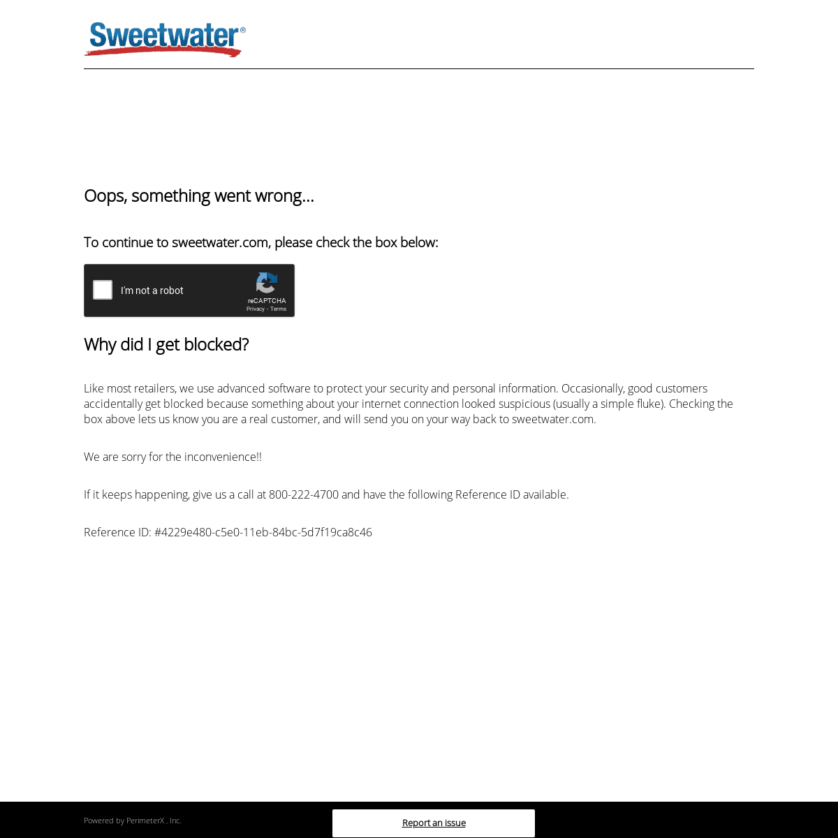 A complete backup of https://sweetwater.com