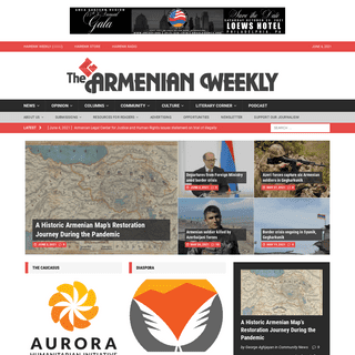 A complete backup of https://armenianweekly.com