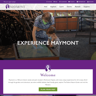 A complete backup of https://maymont.org