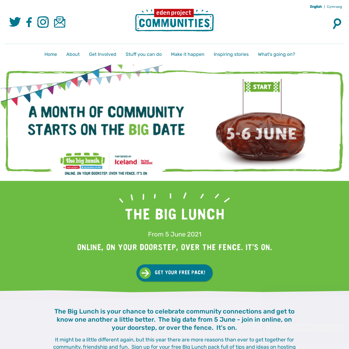 A complete backup of https://thebiglunch.com