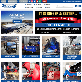 Adendorff Machinery Mart â€“ Quality Tools & Machinery