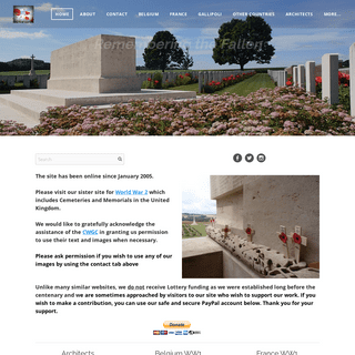 A complete backup of https://ww1cemeteries.com