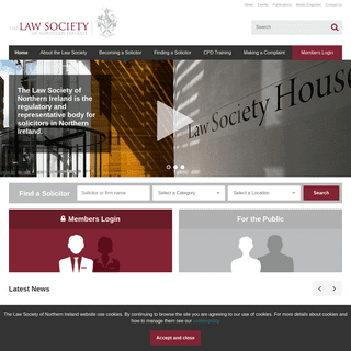 A complete backup of https://lawsoc-ni.org