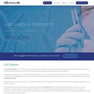 A complete backup of https://laboratorionazareth.it