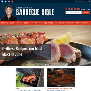 Barbecuebible.com - Barbecue and Grilling Recipes from Steven Raichlen