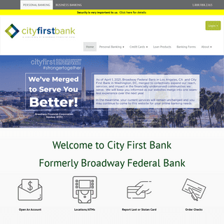 A complete backup of https://broadwayfederalbank.com