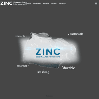 Home - ZINC. International Zinc Association