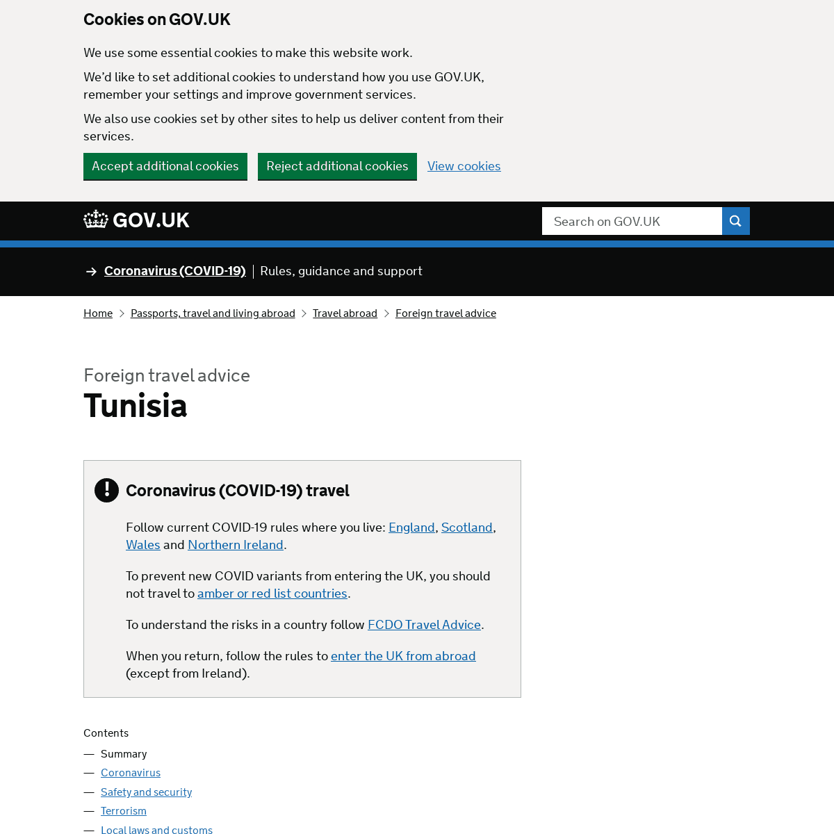 A complete backup of https://www.gov.uk/foreign-travel-advice/tunisia