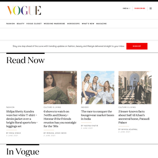 A complete backup of https://vogue.in