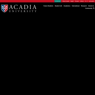 A complete backup of https://acadiau.ca