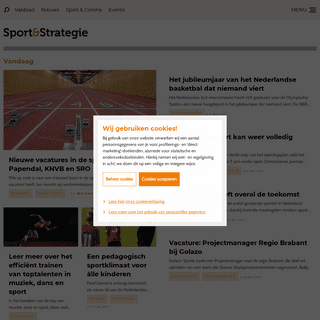 Homepagina - Sport&Strategie