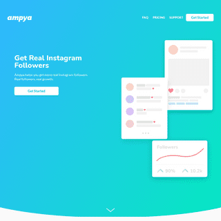 Get Real Instagram Followers - Instagram Growth Service - Ampya