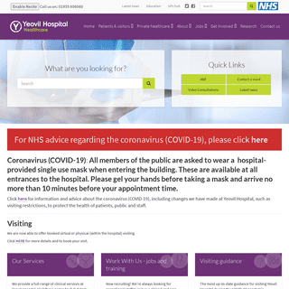A complete backup of https://yeovilhospital.co.uk