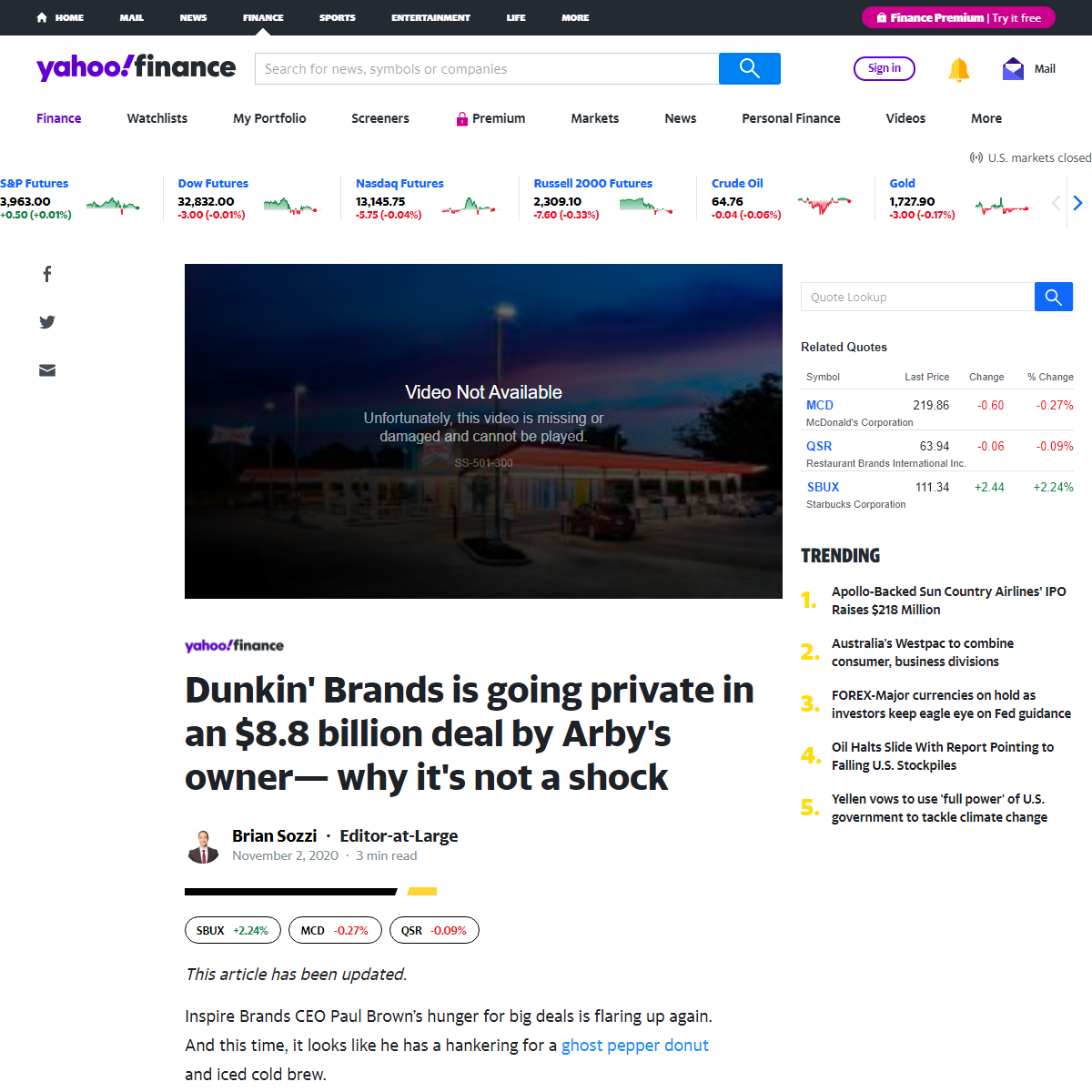 A complete backup of https://finance.yahoo.com/news/dunkin-brands-is-said-to-be-near-an-88-billion-deal-to-go-private-why-its-no