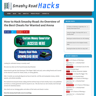 Smashy Road Hacks- Guide to Unlimited Money in Wanted and Arena