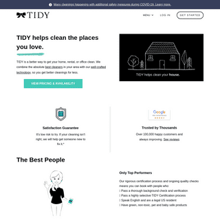 A complete backup of https://tidy.com