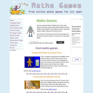 A complete backup of https://maths-games.org