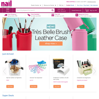 A complete backup of https://nailsuperstore.com