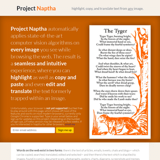 A complete backup of https://projectnaptha.com