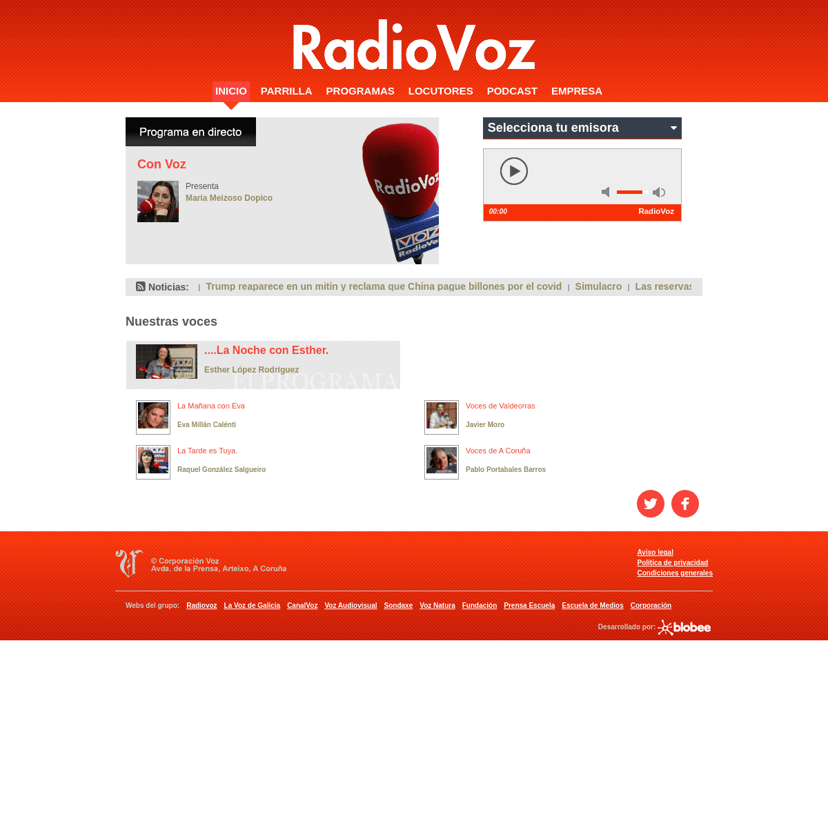 A complete backup of https://radiovoz.com