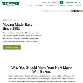Residential & Commercial Movers - Nationwide Moving Company - Bekins Van Lines, Inc.