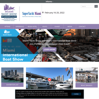 A complete backup of https://miamiyachtshow.com