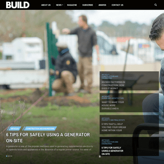Homepage - Build Magazine