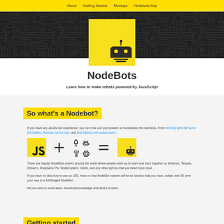 A complete backup of https://nodebots.io