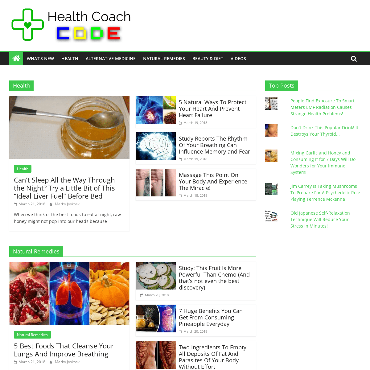 A complete backup of https://healthcoachcode.com