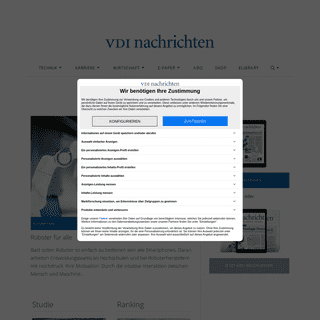 A complete backup of https://vdi-nachrichten.com