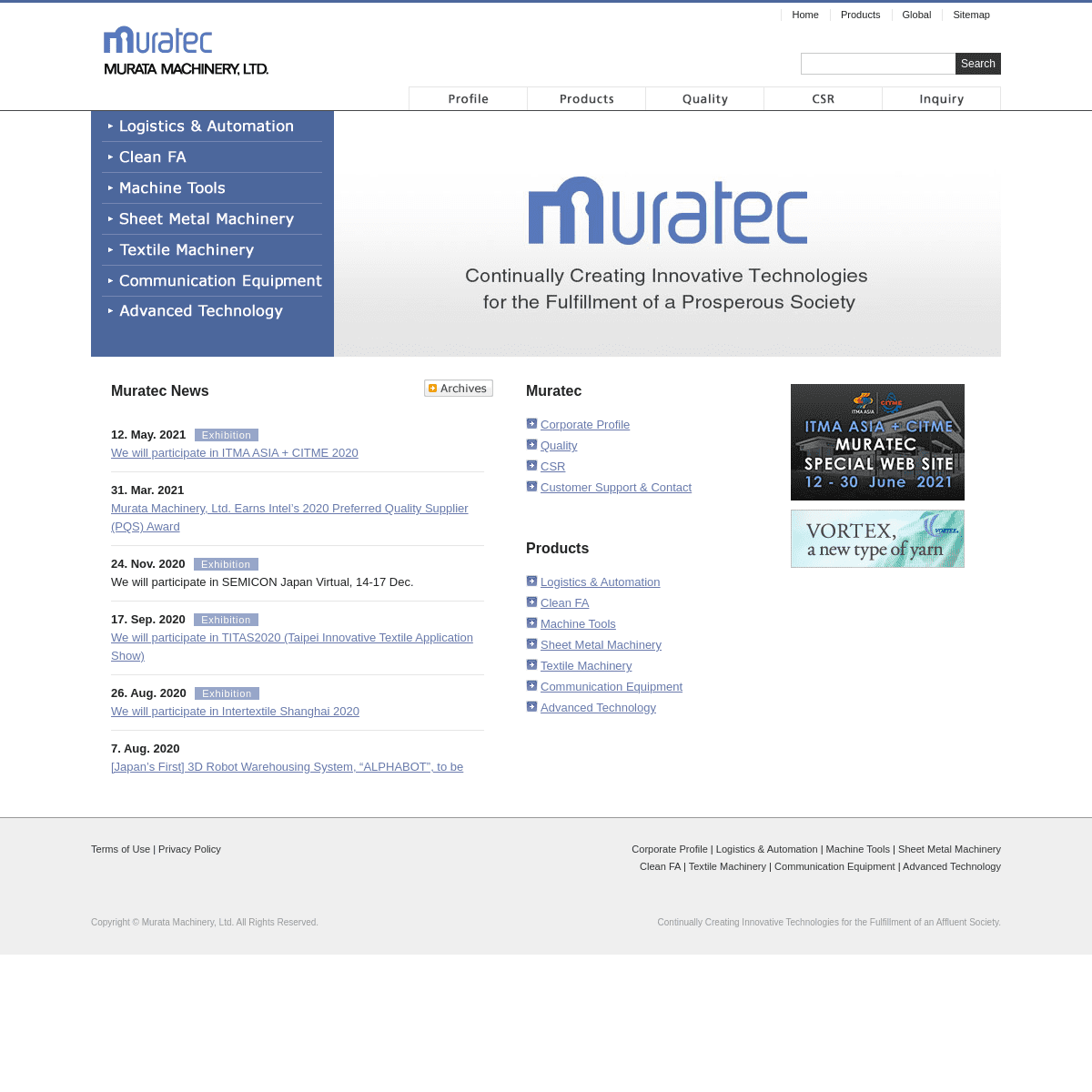A complete backup of https://muratec.net
