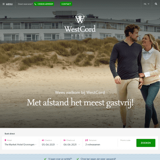 A complete backup of https://westcordhotels.nl