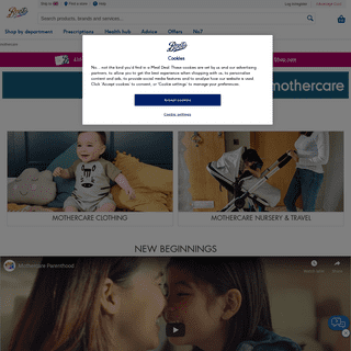 A complete backup of https://mothercare.com