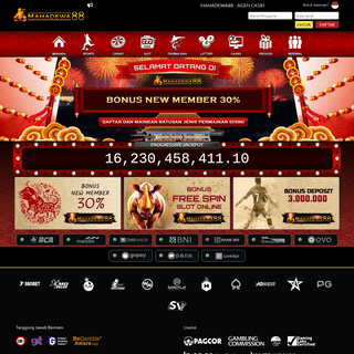 Situs Agen Slot dan Casino Online Terpercaya - Mahadewa88